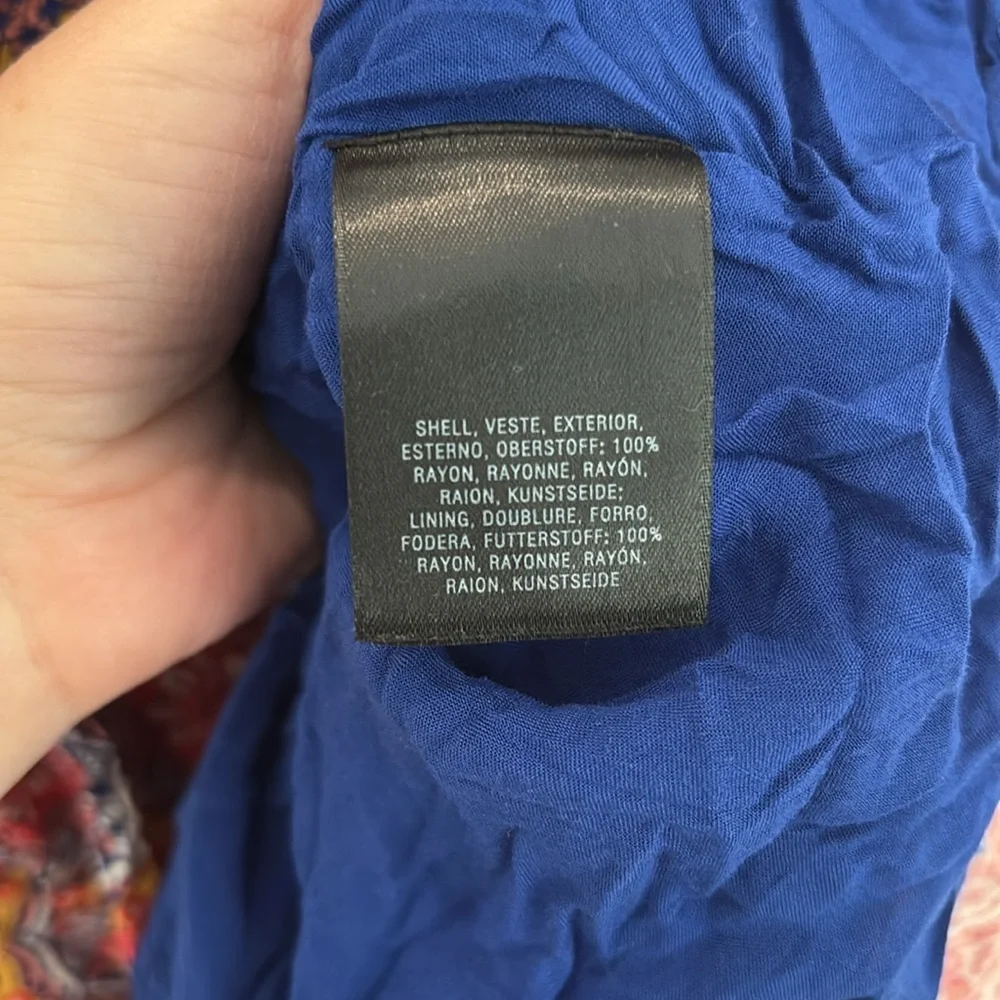 Anthropologie Maeve Eder Tiered Maxi Dress in Coral (Price Firm) - Picture 9 of 10